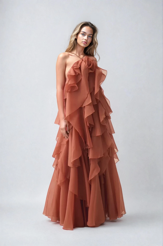 Élodie – Robe Maxi Élégante