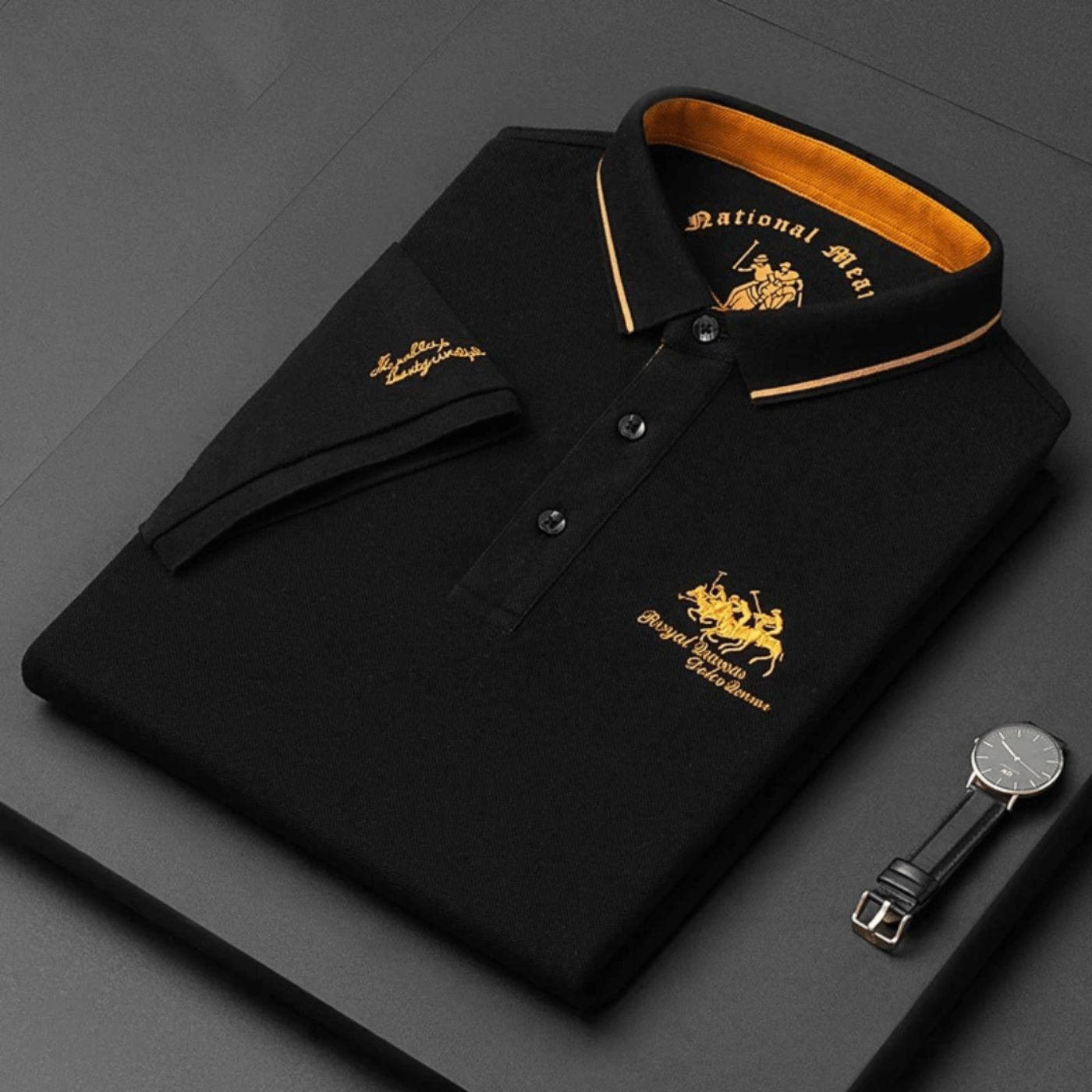 VALERIO | POLO CASUAL DE QUALITÉ PREMIUM POUR TOUTES LES OCCASIONS