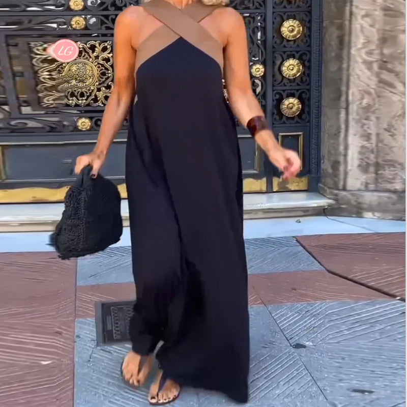 Sienna - Robe à Col Croisé