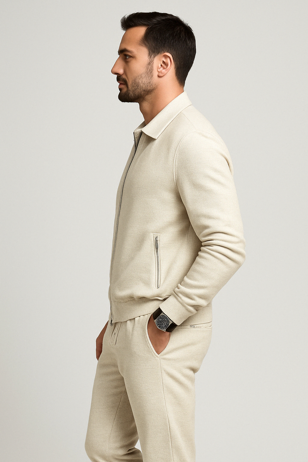DARIO | COSTUME HOMME AVEC GILET ZIPPÉ