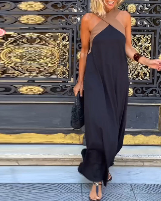 Sienna - Robe à Col Croisé