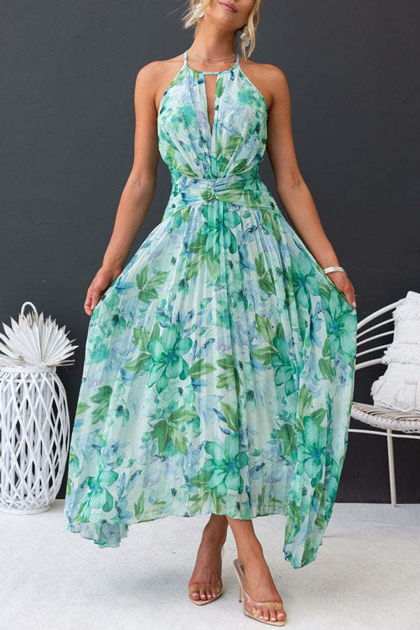 Robe Maxi en Chiffon Zandra
