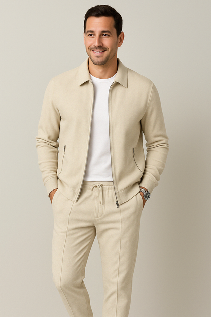 DARIO | COSTUME HOMME AVEC GILET ZIPPÉ