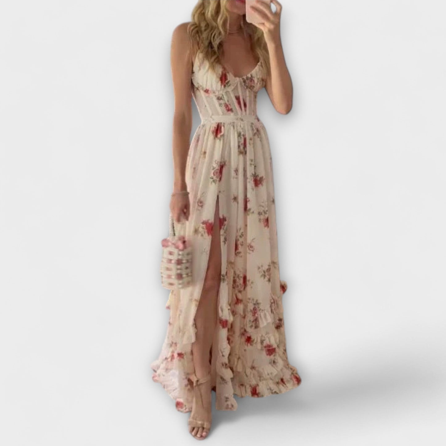 Hazel - Robe à motifs floraux