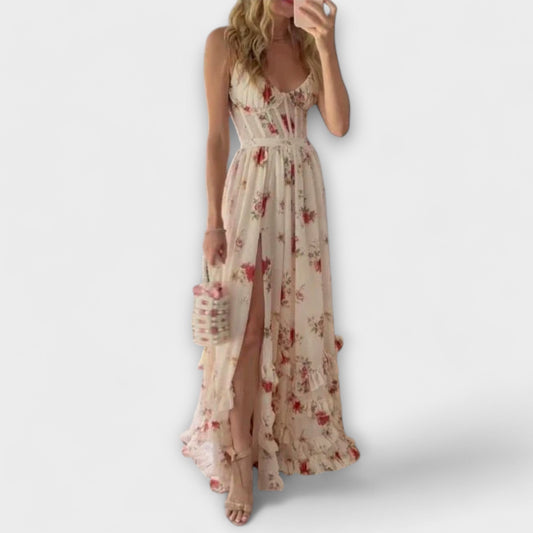 Hazel - Robe à motifs floraux