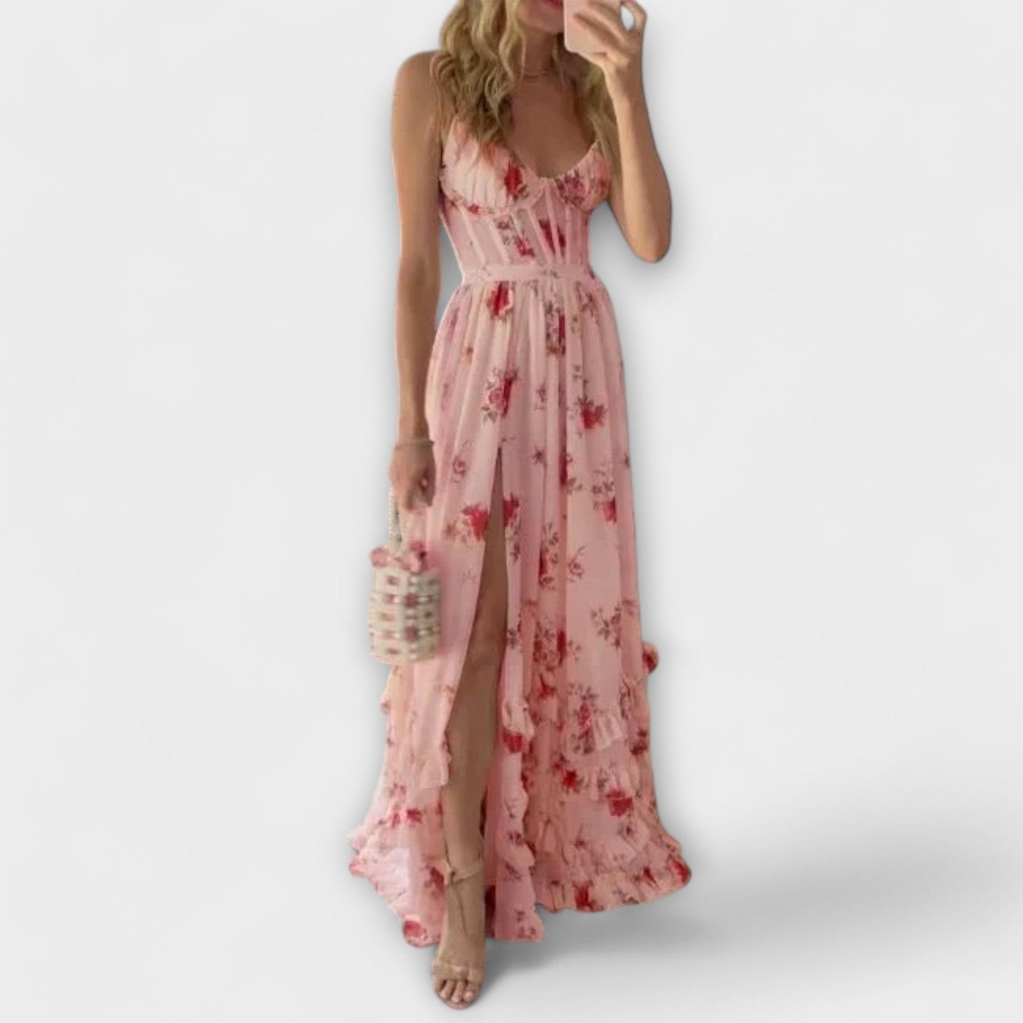 Hazel - Robe à motifs floraux