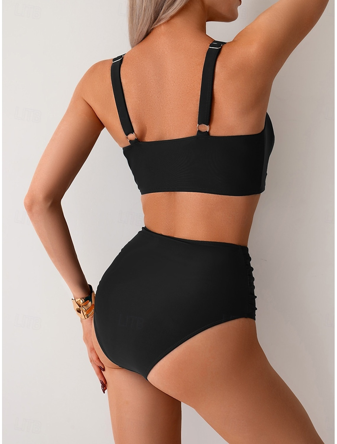 NICOLE | Bikini froncé