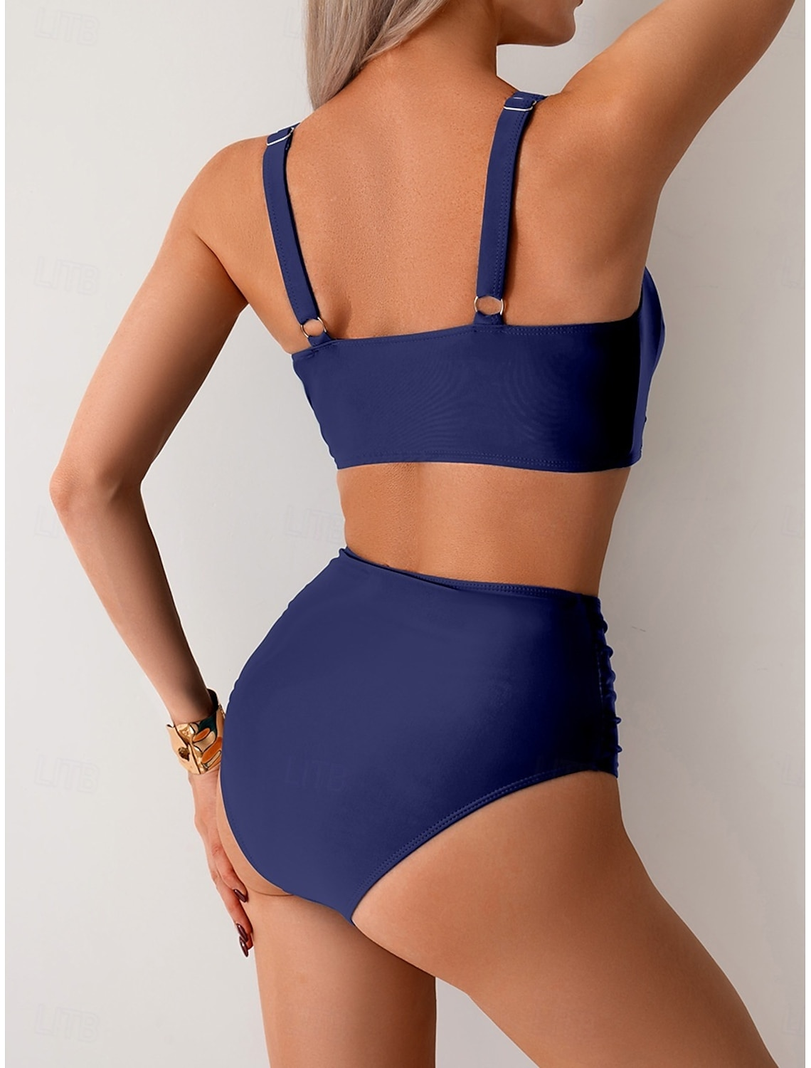 NICOLE | Bikini froncé