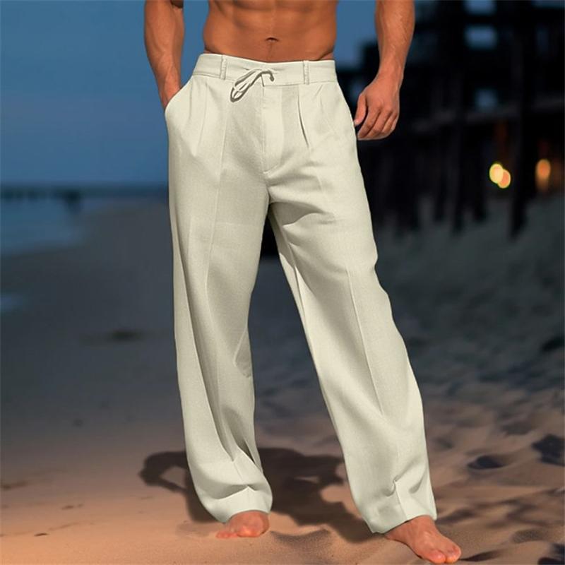 Nathan - Pantalon en Lin Uni