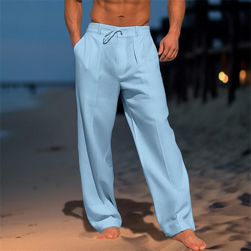 Nathan - Pantalon en Lin Uni