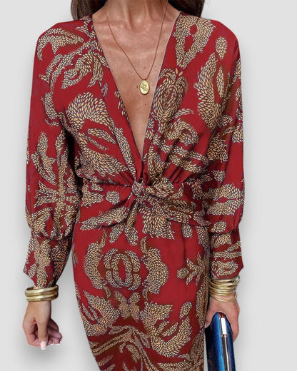 Novi™ | Robe Élégante qui Met en Valeur Votre Silhouette