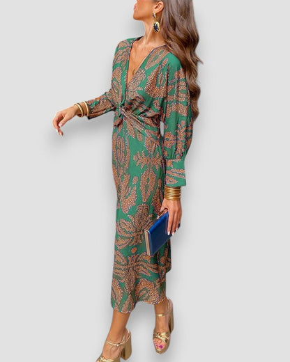 Novi™ | Robe Élégante qui Met en Valeur Votre Silhouette