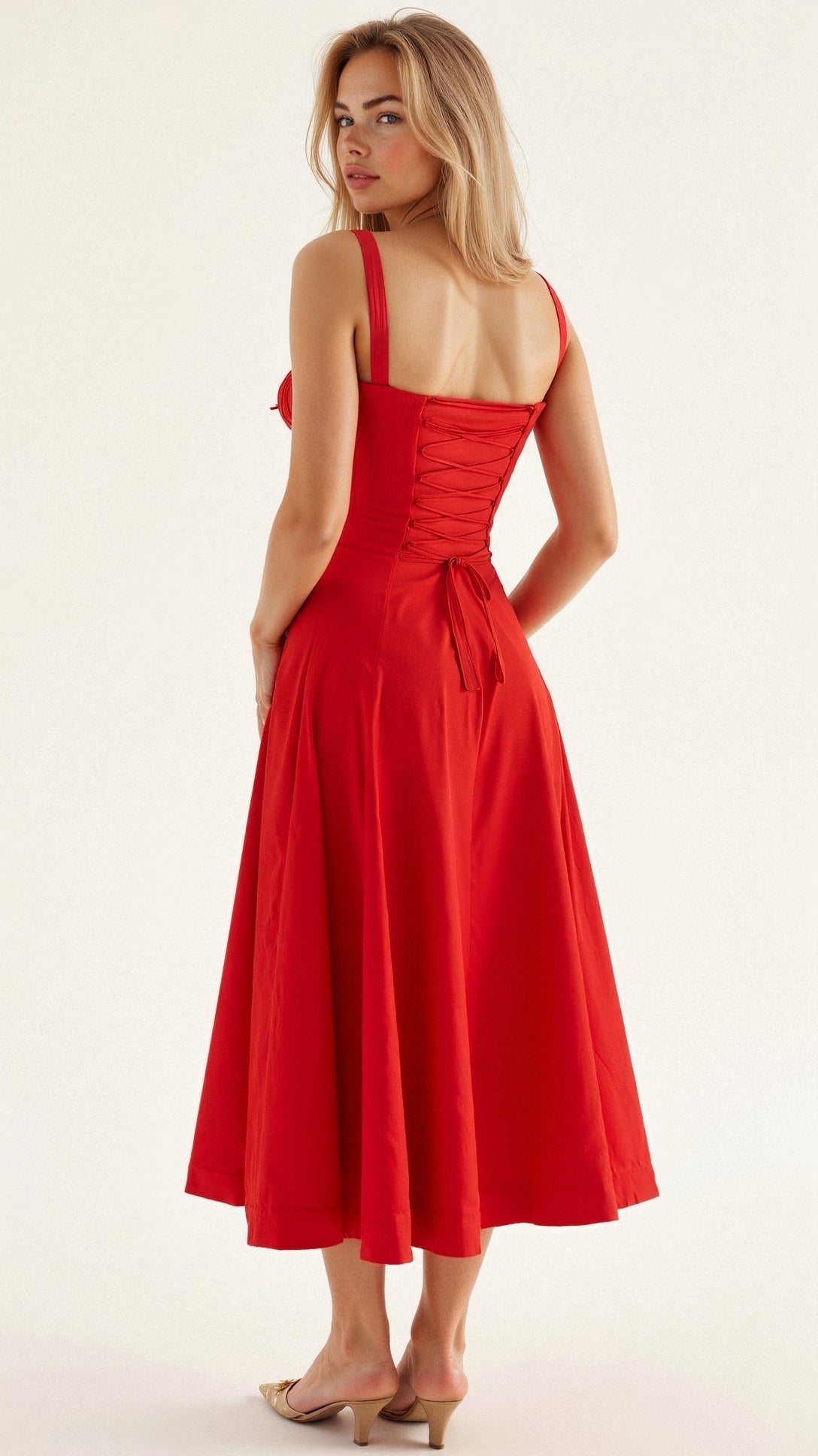 Mavra™ | Robe cintrée élégante avec design bustier et fente latérale