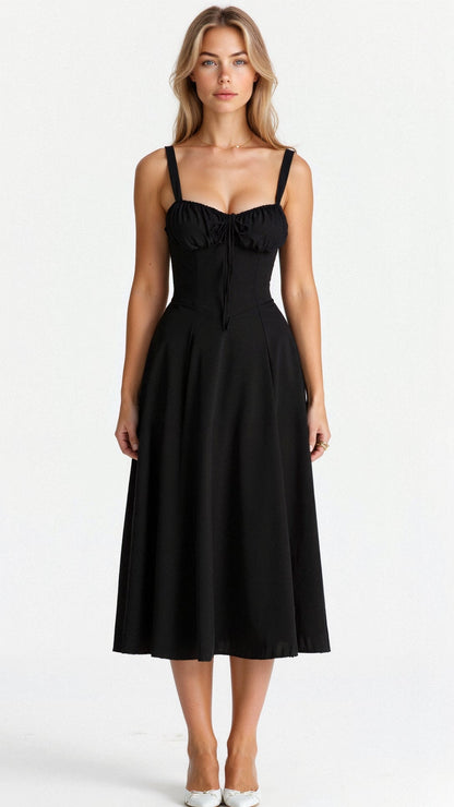 Mavra™ | Robe cintrée élégante avec design bustier et fente latérale