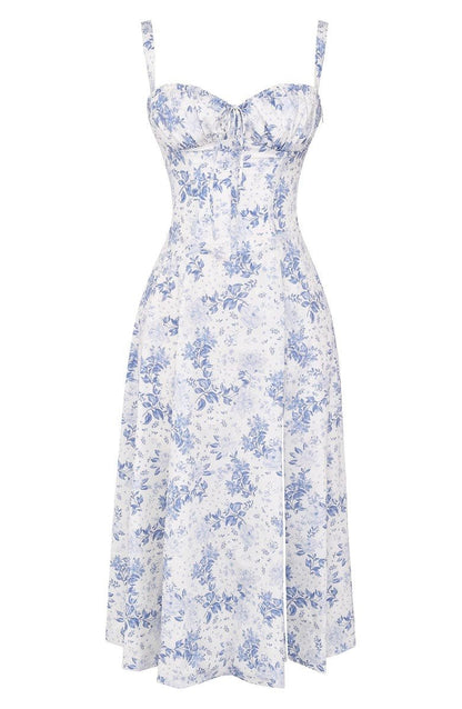 Mavra™ | Robe cintrée élégante avec design bustier et fente latérale