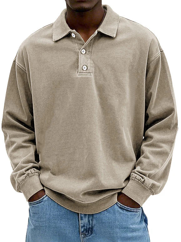Matteo™ | Polo pour hommes à manches longues