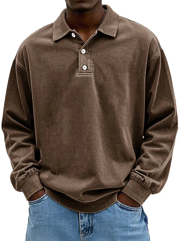 Matteo™ | Polo pour hommes à manches longues
