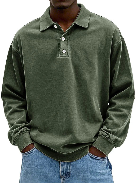 Matteo™ | Polo pour hommes à manches longues