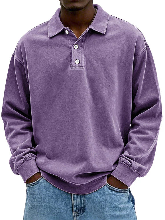 Matteo™ | Polo pour hommes à manches longues