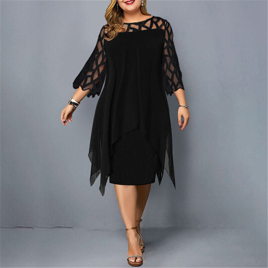 Sarai™ | Robe Midi Chic Oversized pour Femmes Modernes