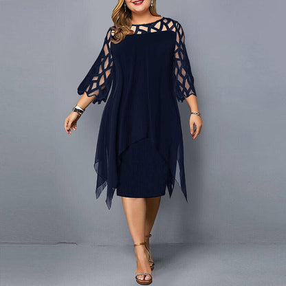 Sarai™ | Robe Midi Chic Oversized pour Femmes Modernes