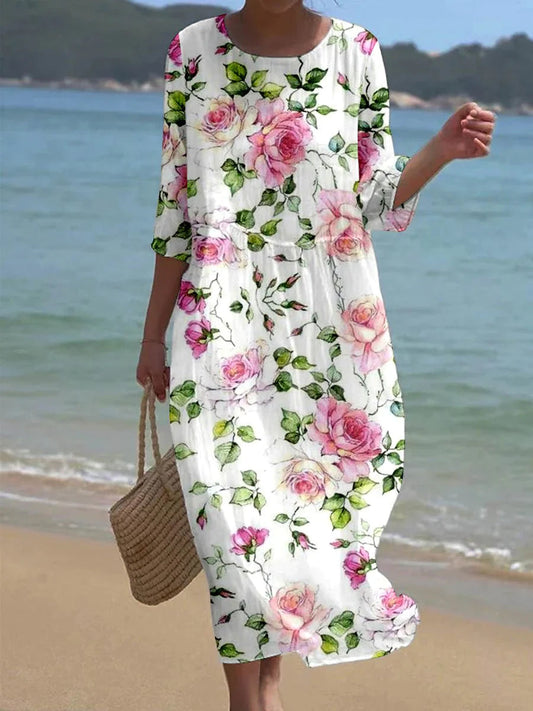 Joren™ | Robe Florale Chic pour une Élégance Sans Effort